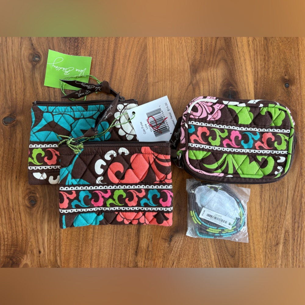 Vera Bradley Set of 4 Lola Items
